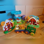 Zestaw zabawek interaktywnych i pluszowych 