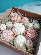 Świece sojowe box upominek prezent 