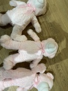 Różowy Miś Smiki około 50 cm