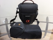 Sony A100 + Sony DT 3.5-5.6 18-70mm + lampa błyskowa Sony HVL-F58AM