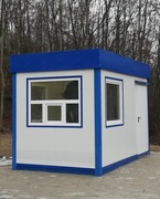 Kontener Stróżówka Portiernia Sklep Śląsk Wynajem. 