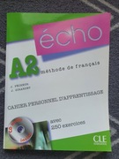 Echo A2 methode de francais cahier personnel d'apprentissage