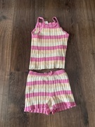 Komplet dziewczynka bluzka spodenki Hm 80cm