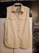 Bawełniana kamizelka H&M rozm.M oversize