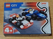 Klocki LEGO Miasto 60464 Bolidy Williams Racing i Haas F1 92 elem.