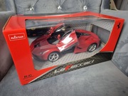 Rastar auto duże zdanie sterowane LA FERRARI skala 1:14 czerwone pilot nowe