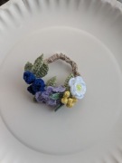 Broszka , kwiatki wiosenne 