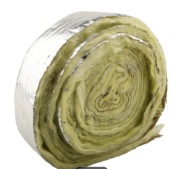 Taśma z wełną mineralną folia aluminiowa izolacyjna do rur 10m