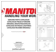 Manitou MT 625 H ST3B Parts Catalog Katalog Cześci schematy budowy