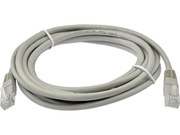 Alantec Patchcord UTP kabel sieciowy kat 5e 5m szary