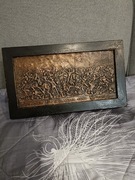 Skrzynka szkatułka z reliefem Grunwald 1410