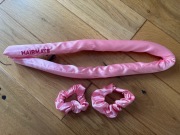 Wałek do kręcenia włosów loków hairmate różowy