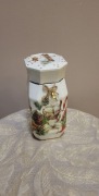 Zdobiony słoik, decoupage 