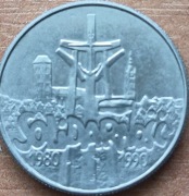 10000 zł Solidarność 1990