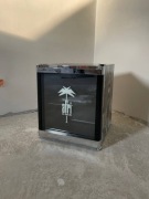 Lodówka na napoje chłodziarka Cubes Afri Cola 48L Szklane Drzwi Minibar