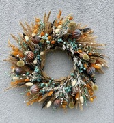 Wianek na drzwi boho naturalny prezent