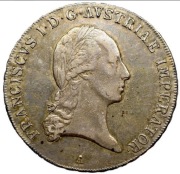 Austria FRANCISZEK I  Talar 1823 Wiedeń Stan 2 piękny 