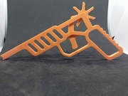 Rewolwer Gumkowiec - Mechaniczny Pistolet na Gumki Recepturki 3D Print