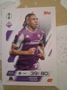TOPPS MATCH ATTAX 2025-2026 BASE CARD MOISE KEAN FIORENTINA 288