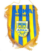 Proporczyk Arka Gdynia Polska Piłka Nożna Duży