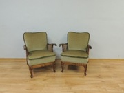 fotele z rafią dwie sztuki fotel stylowy ludwikowski 9c