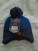 Czapka ciepła na polarze nowa 1 - 3  lata zakrywa uszy, na mrozy