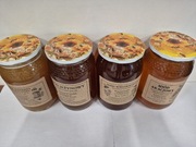 Zestaw czterech miodów z własnej pasieki 3.6l