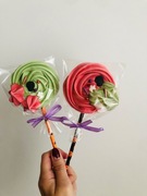 Lizaki bezowe kolorowe 