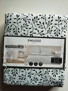 Pościel bawełna satynowa 100%  160/200cm SMUKEE komplet pościeli liście 