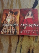 NARZECZONA i ZDRADZONA-KIERA CASS. 2KSIĄŻKI,cala seria