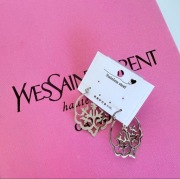 Kolczyki nowe srebrne stal nierdzewna Lisa Angel