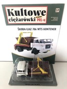 DeAgostini: Kultowe Cieżarówki PRL SKODA-LIAZ 706 MTS KONTENER  skala: 1:43