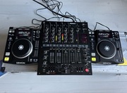 Konsola dla DJ’a Mikser Reloop RMX-40 dsp Blackfire 2x Denon DN-S700