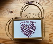 Ramka na zdjęcia, walentynkowy upominek, prezent na walentynki