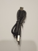 Czarny kabel USB C 50 cm tylko do ładowania