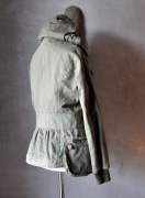 Militarna cienka kurtka z kapturem cargo S M