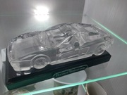 Ferrari testarossa, szklany samochód kolekcjonerski