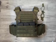 Kamizelka Taktyczna Plate Carrier Ranger Green Sapi M Elastyczne Boki 