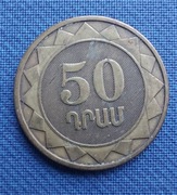 Moneta Armenia 50 dramów 2003