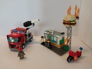 LEGO City 60214 - Na Ratunek w Płonącym Barze - Zestaw 100% kompletny