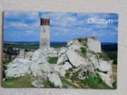Zamek Olsztyn koło Częstochowy - magnes na lodówkę