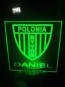 Grawerowanie szkła 20x20cm z podświetleniem