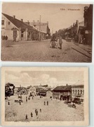 LIDA kresy Białoruś rynek + Wileńska nosiwoda judaika zestaw 2 pocztówki