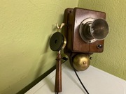 Telefon domofon z początku XX wieku