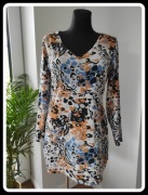 Krótka sukienka w kwiaty Tom & Rose rozmiar 42 XL