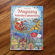 Magiczny kalendarz adwentowy, wodne kolorowanki