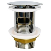 Korek Klik-Klak BELZ do Umywalki z Przelewem – Chrom 1 1/4”