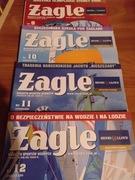 Żagle czasopismo za rok 2000 zestaw