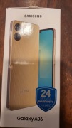 Samsung A06 64gb Złoty Kolor Zaplombowany Nowy !!!