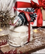 Zestaw Świąteczny z dwóch Świec sojowych zapachowych